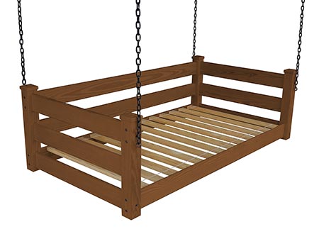 Southern Yellow Pine Modern Swingbed w/ Chain