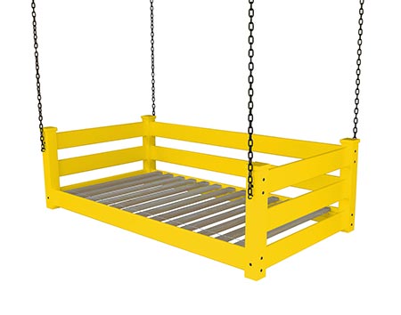 Southern Yellow Pine Modern Swingbed w/ Chain