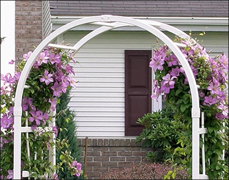 Vinyl Classic Two Hoop Arbor