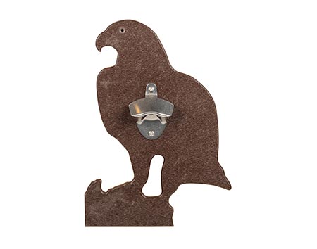 Wall Mount Bottle Opener - Eagle
