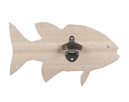 Wall Mount Bottle Opener - Fish