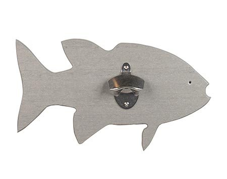 Wall Mount Bottle Opener - Fish