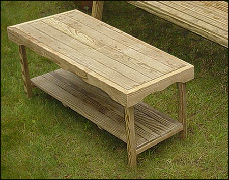 Treated Pine Crossback Patio Set