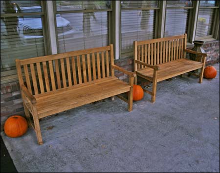 5 Teak Garden Bench