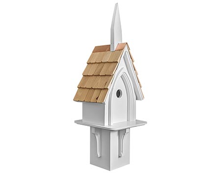 PVC Chapel Birdhouse