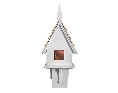 PVC Chapel Birdhouse