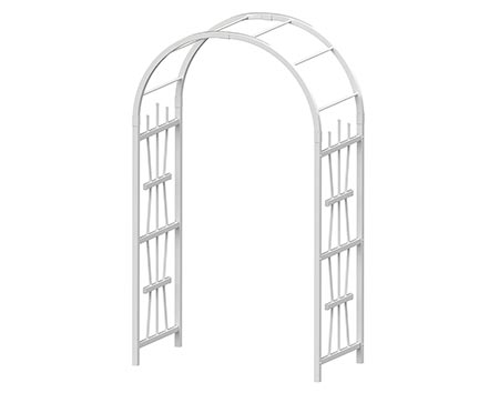 Vinyl Two Hoop Arbor