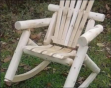 White Cedar Unstained Rocker