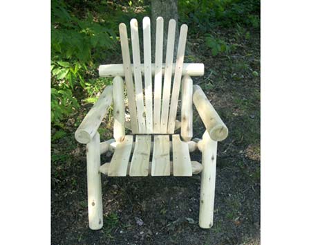 White Cedar Unstained Chair