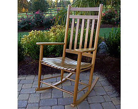 Ash Slat Rocker