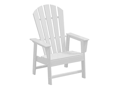 POLYWOOD Shell Back Dining Chair