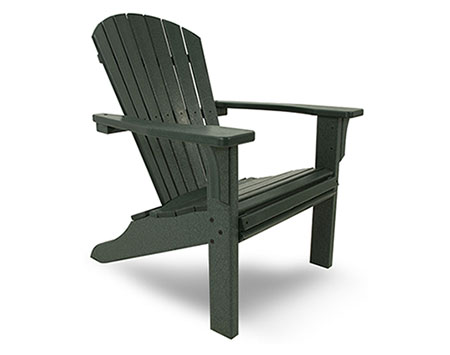 POLYWOOD Seashell Adirondack Chair