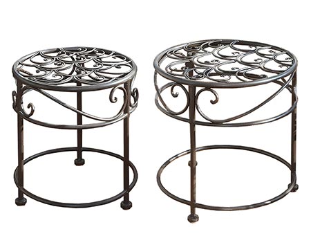 Circular Plant Stands (Set of 3)