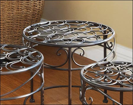 Circular Plant Stands (Set of 3)