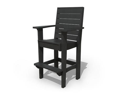 Poly Lumber Coastal Bar Chair