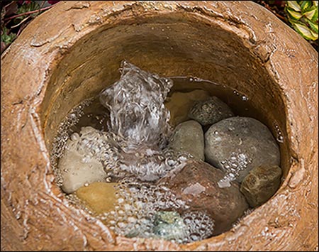 Concrete Serenity Indoor/Outdoor Fountain