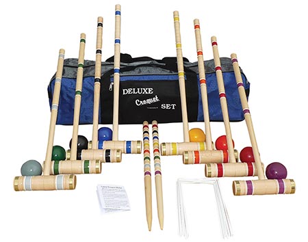 8 Player Croquet Set