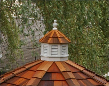 Vinyl Octagon Cupola