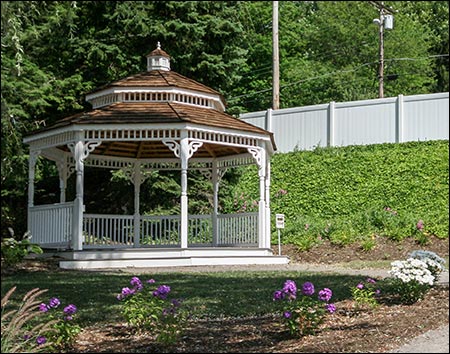 Vinyl Octagon Cupola