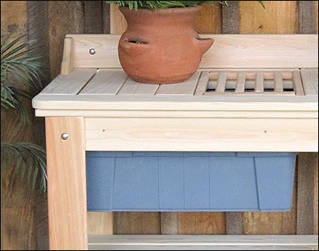 Cypress Potting Table