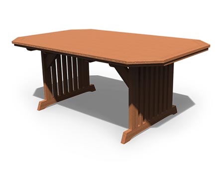 Treated Pine 6 English Garden Dining Table 