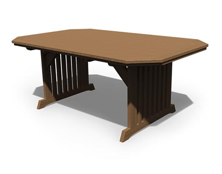 Treated Pine 6 English Garden Dining Table 