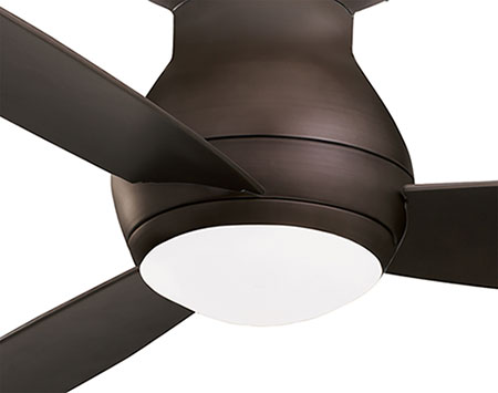 Oil Rubbed Bronze Sky Outdoor Ceiling Fan w/ Light