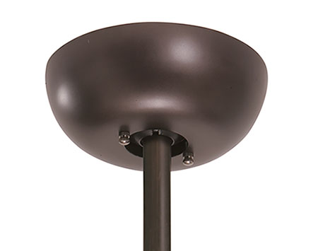 Oil Rubbed Bronze Avruc Outdoor Ceiling Fan w/ Light