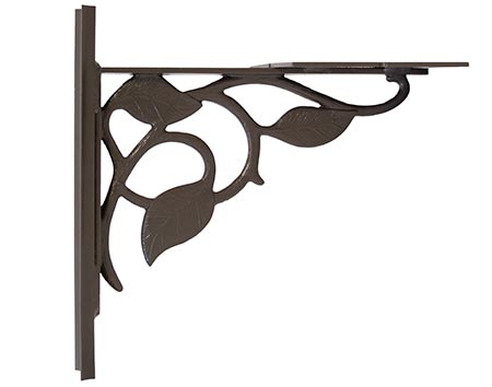 Floral Decorative Mailbox Bracket