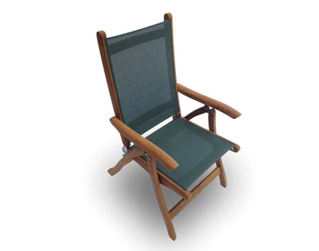 Florida Teak Reclining Chair