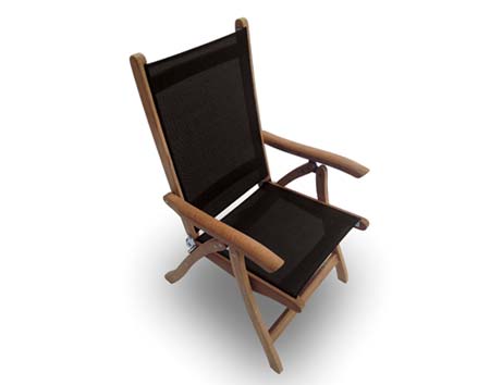 Florida Teak Reclining Chair