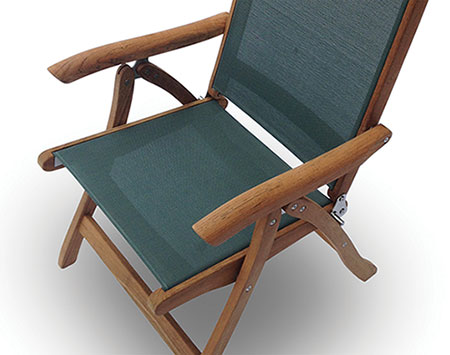 Florida Teak Reclining Chair