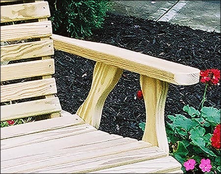 Rollback Garden Bench