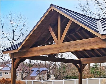 Rustic Eastern Hemlock Grand Bay Ramada