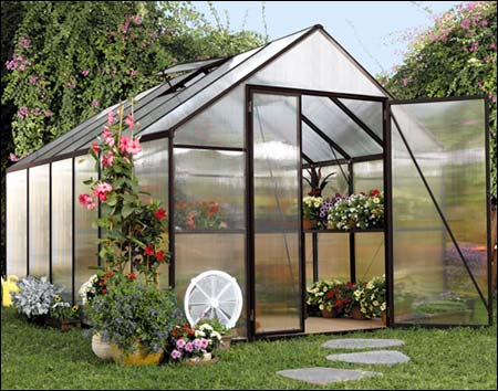 Heavy Duty Extruded Aluminum Greenhouse