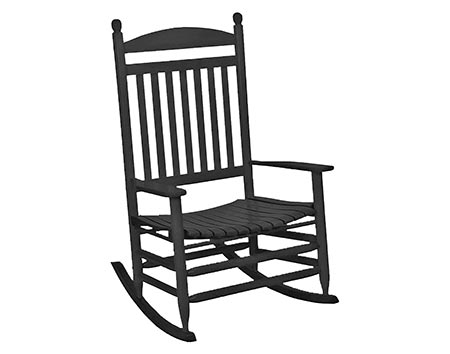 Para Wood Jumbo Slat Rocker