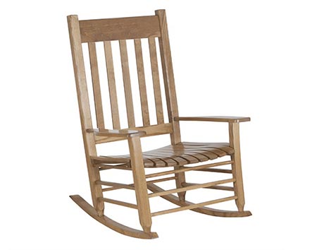 Hardwood Jumbo Slat Rocker