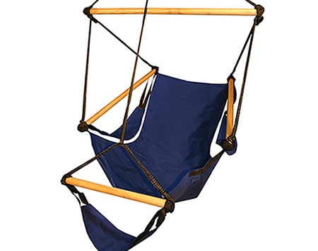 Clarion Cradle Chairs (Set of 2) w/Trailer Hitch Stand