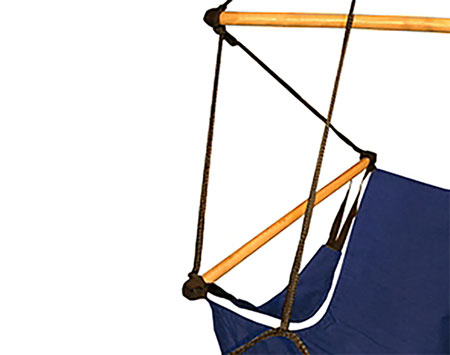 Clarion Cradle Chairs (Set of 2) w/Trailer Hitch Stand
