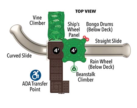 Hawks Hideout Playset