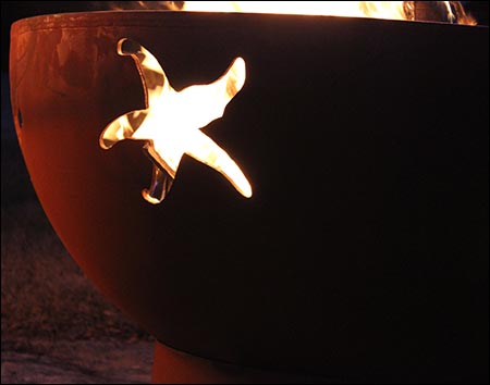 Carbon Steel Aquatic Fire Pit