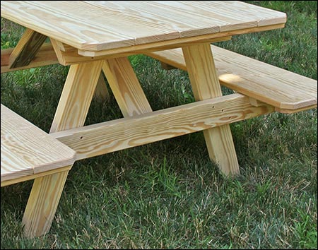 Treated Pine Kids Picnic Table