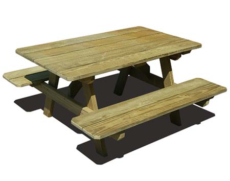 Treated Pine Kids Picnic Table