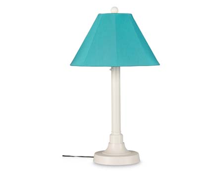 34" Vintage Outdoor Table Lamp