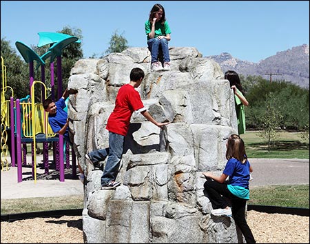 Granite Boulder Playset