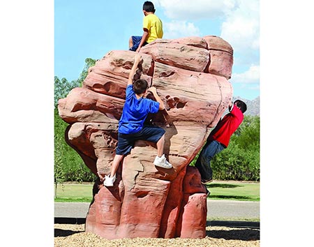 Sandstone Boulder Playset