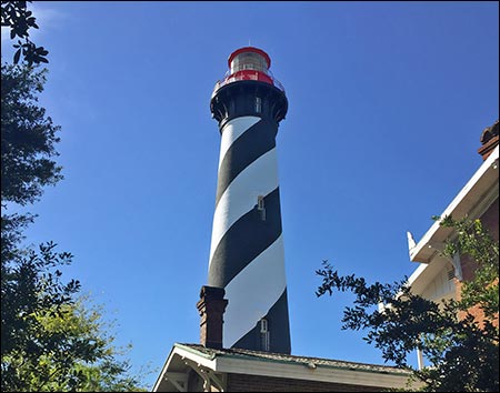 Wooden St. Augustine Lighthouse Replica