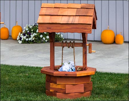 Eastern Red Cedar Wishing Well