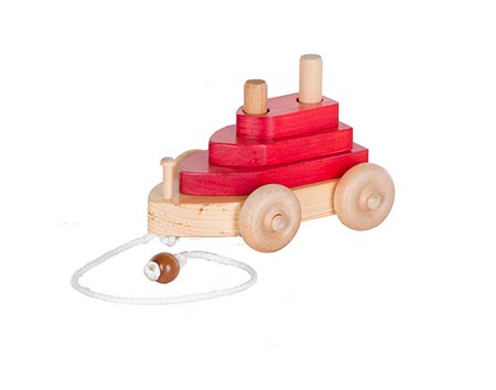 Maple Boat Pull Toy