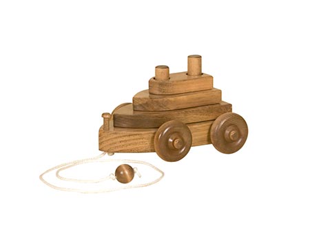 Maple Boat Pull Toy